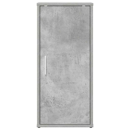 Armoire À Chaussures Bois D’ingénierie Gris Béton