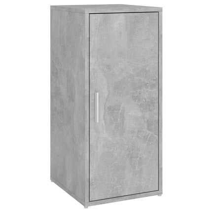 Armoire À Chaussures Bois D’ingénierie Gris Béton