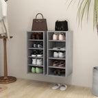 2x shoe cabinet without door / 1 / 31.5 x 35 x 70 cm