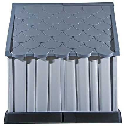 Niche Pour Chiens Gris 92X87X91 Cm Plastique