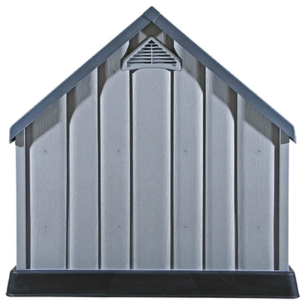 Niche Pour Chiens Gris 92X87X91 Cm Plastique
