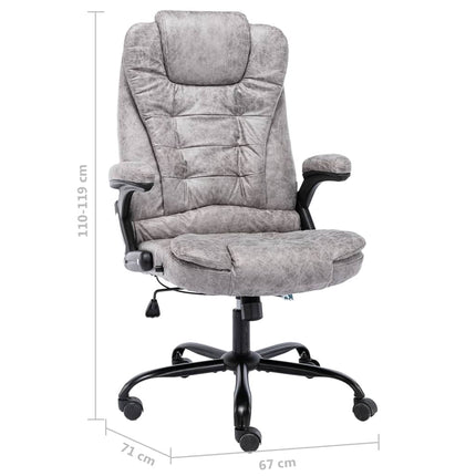 Chaise De Bureau Similicuir Daim