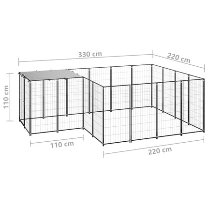 Chenil 6,05 M² Acier