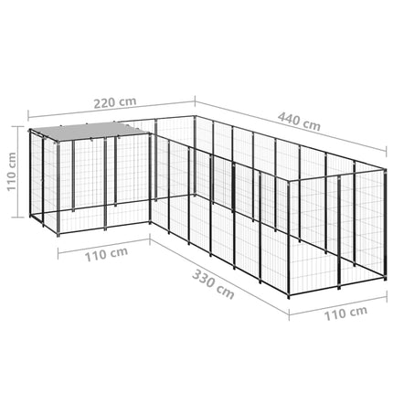 Chenil 6,05 M² Acier