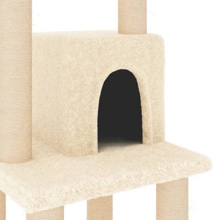 Arbre À Chat Avec Griffoirs En Sisal 105 Cm