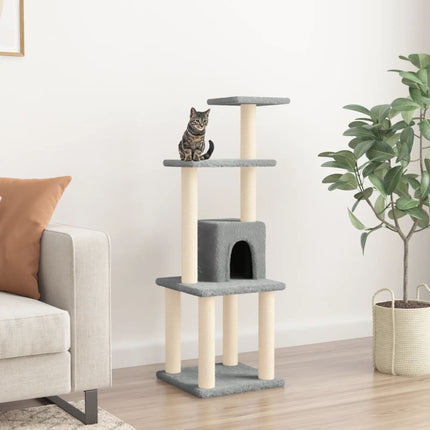 Arbre À Chat Avec Griffoirs En Sisal 105 Cm
