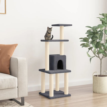 Arbre À Chat Avec Griffoirs En Sisal 105 Cm