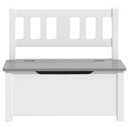 Banc De Rangement Pour Enfants 60X30X55 Cm Mdf
