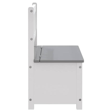 Banc De Rangement Pour Enfants 60X30X55 Cm Mdf