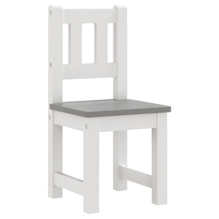 Ensemble De Table Et Chaises Enfants 3 Pcs Mdf