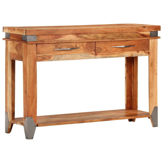 Table De Chevet Bois D'acacia Massif