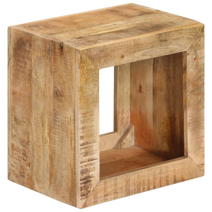 Tabouret 40X30X40 Cm Bois De Récupération Solide