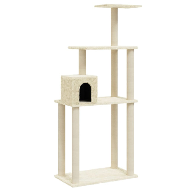 Arbre À Chat Avec Griffoirs En Sisal 147 Cm