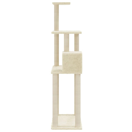 Arbre À Chat Avec Griffoirs En Sisal 147 Cm