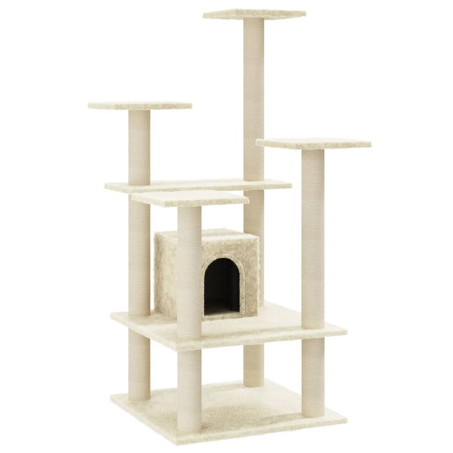 Arbre À Chat Avec Griffoirs En Sisal 110 Cm