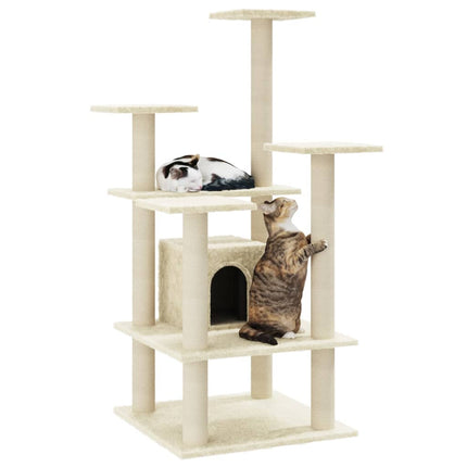 Arbre À Chat Avec Griffoirs En Sisal 110 Cm