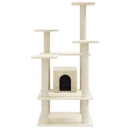 Arbre À Chat Avec Griffoirs En Sisal 110 Cm