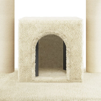 Arbre À Chat Avec Griffoirs En Sisal 110 Cm