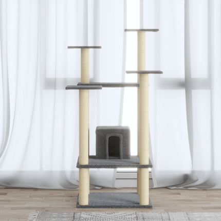 Arbre À Chat Avec Griffoirs En Sisal 110 Cm