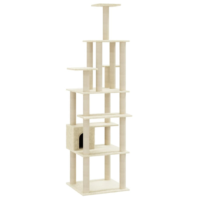 Arbre À Chat Avec Griffoirs En Sisal 183 Cm