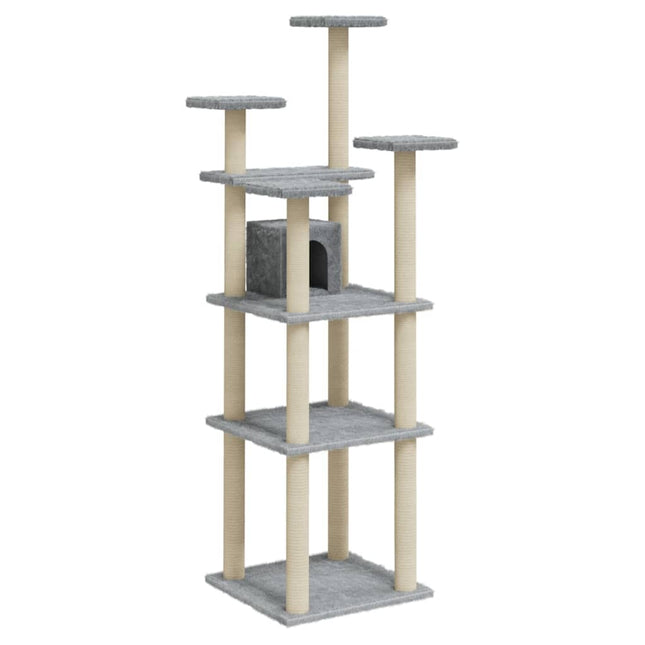 Arbre À Chat Avec Griffoirs En Sisal 171 Cm
