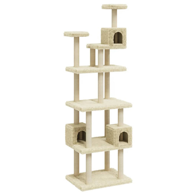 Arbre À Chat Avec Griffoirs En Sisal 188 Cm