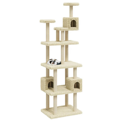 Arbre À Chat Avec Griffoirs En Sisal 188 Cm