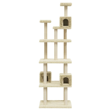 Arbre À Chat Avec Griffoirs En Sisal 188 Cm