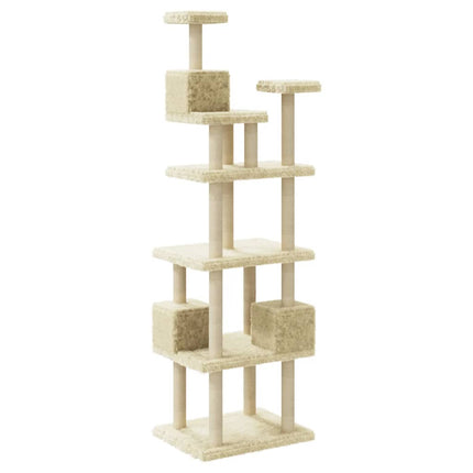 Arbre À Chat Avec Griffoirs En Sisal 188 Cm