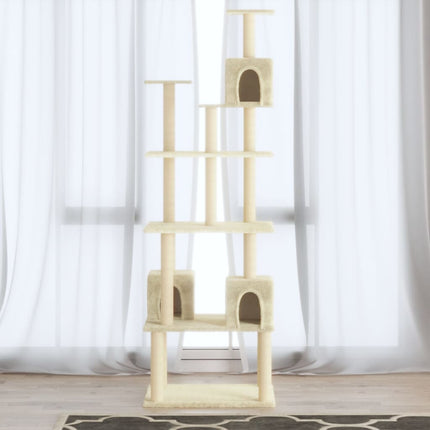 Arbre À Chat Avec Griffoirs En Sisal 188 Cm