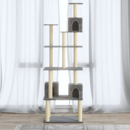 Arbre À Chat Avec Griffoirs En Sisal 188 Cm