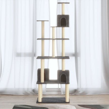 Arbre À Chat Avec Griffoirs En Sisal 188 Cm
