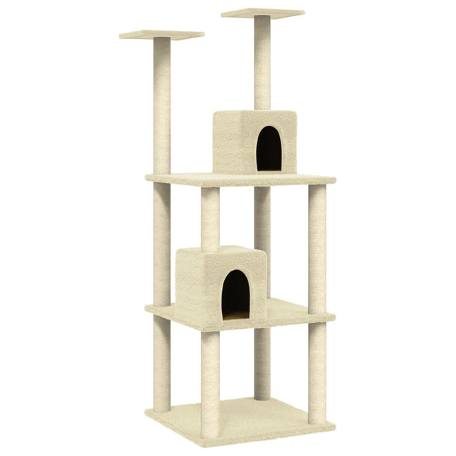 Arbre À Chat Avec Griffoirs En Sisal 141 Cm