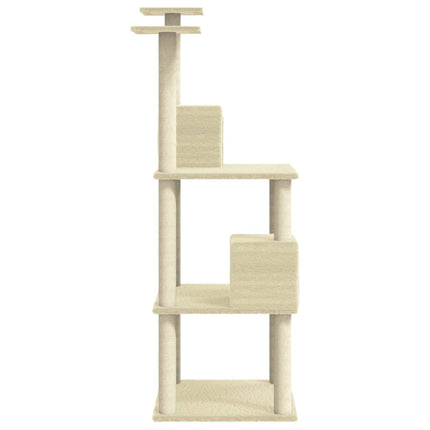 Arbre À Chat Avec Griffoirs En Sisal 141 Cm
