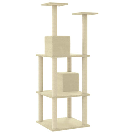 Arbre À Chat Avec Griffoirs En Sisal 141 Cm
