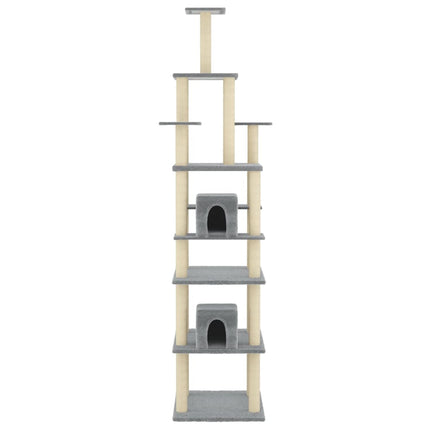 Arbre À Chat Avec Griffoirs En Sisal 216 Cm