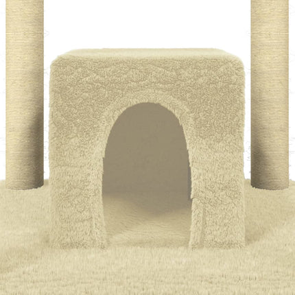 Arbre À Chat Avec Griffoirs En Sisal 174 Cm