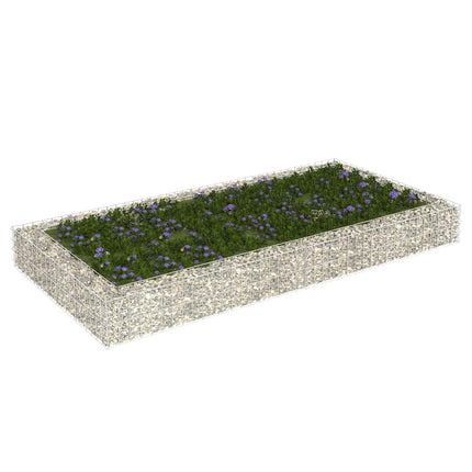 Lit Surélevé À Gabion Acier Galvanisé