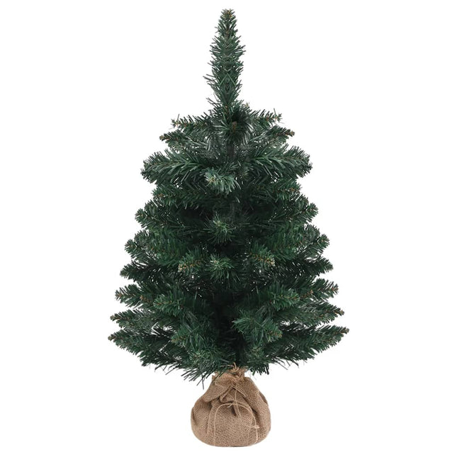 Sapin De Noël Artificiel Avec Support Vert 60 Cm Pvc
