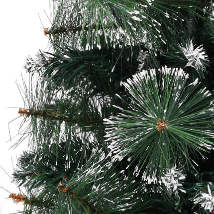 Sapin De Noël Artificiel Avec Support Vert Et Blanc 60 Cm Pvc