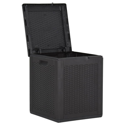 Boîte De Rangement De Jardin Pp Rotin