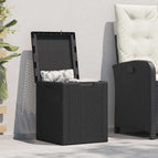 90 l / Noir / Design en rotin