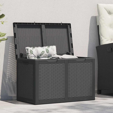 Boîte De Rangement De Jardin Pp Rotin