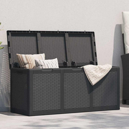 Boîte De Rangement De Jardin Pp Rotin