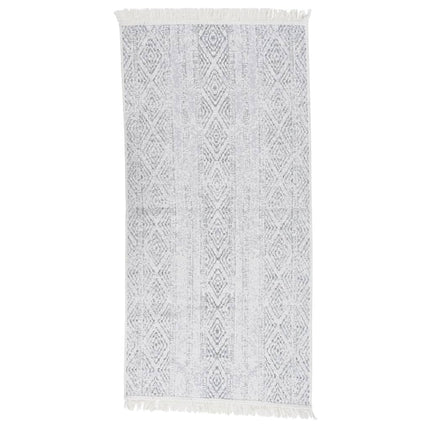 Tapis Gris Clair Coton