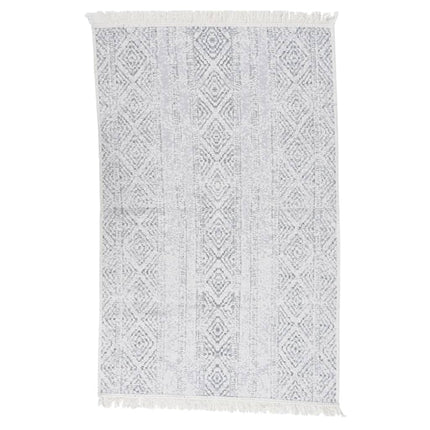 Tapis Gris Clair Coton