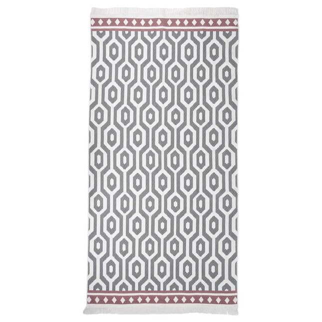 Tapis Gris Coton