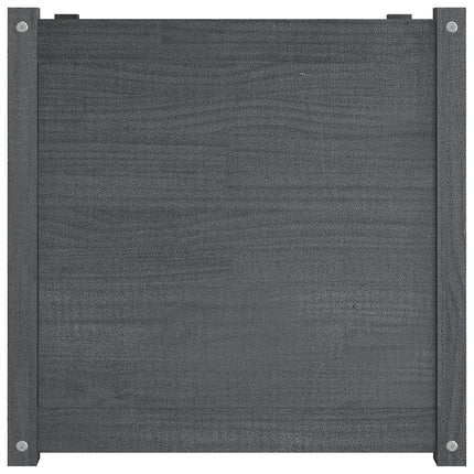 Jardinière 60X60X60 Cm Bois De Pin Massif