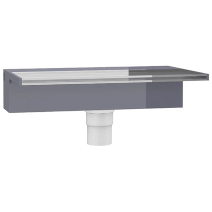 Déversoir Pour Cascade Avec Led Rvb Acrylique 30 Cm