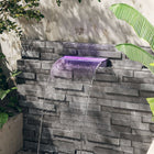 Déversoir Pour Cascade Avec Led Rvb Acrylique 30 Cm